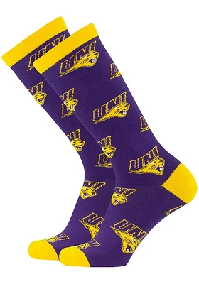 Northern Iowa Panthers Allover Mens Dress Socks