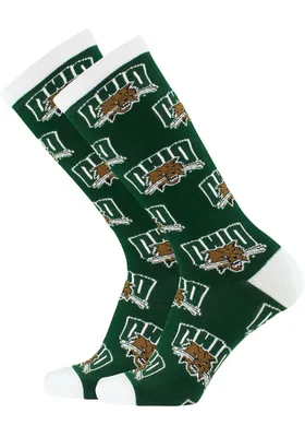 Ohio Bobcats Allover Mens Dress Socks