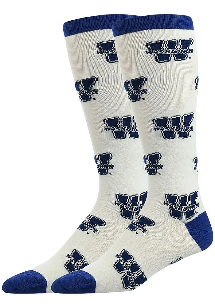 Washburn Ichabods Allover Mens Dress Socks