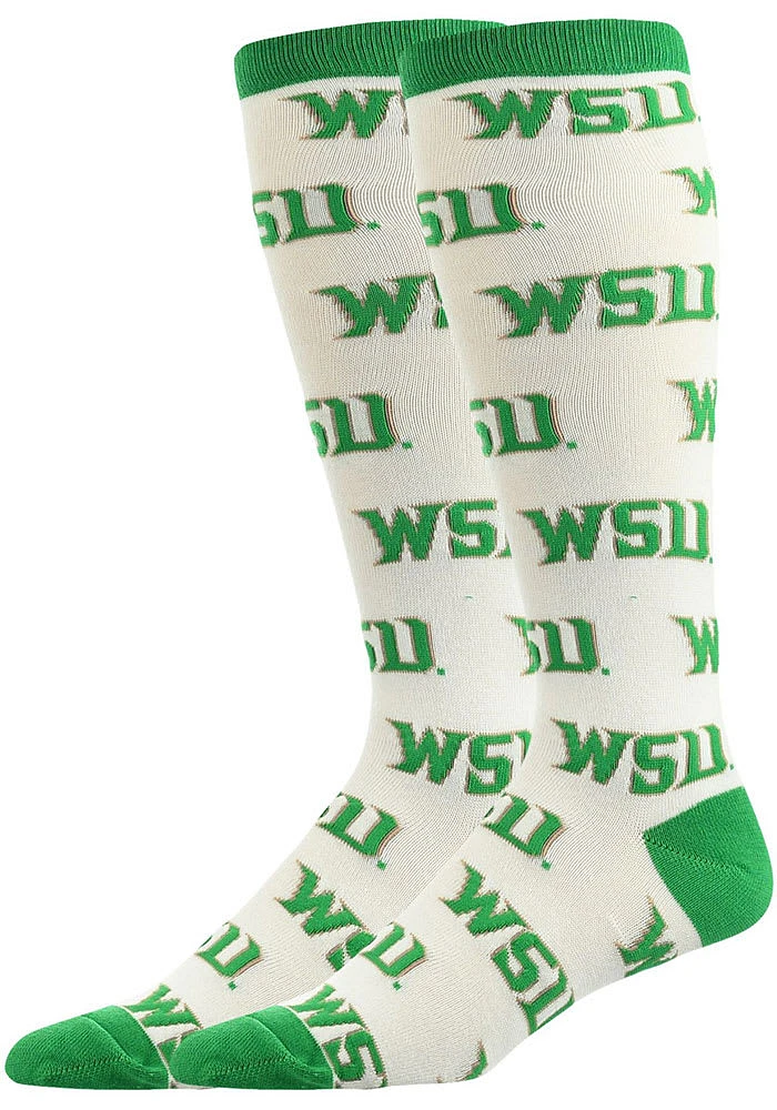 Wright State Raiders Allover Mens Dress Socks