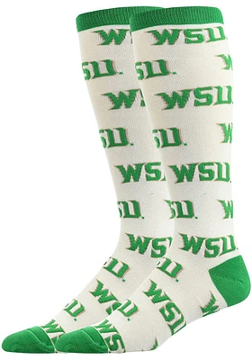 Wright State Raiders Allover Mens Dress Socks