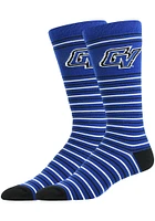 Grand Valley State Lakers Stripe Design Mens Dress Socks