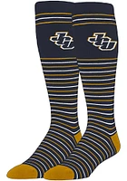 John Carroll Blue Streaks Stripe Mens Dress Socks
