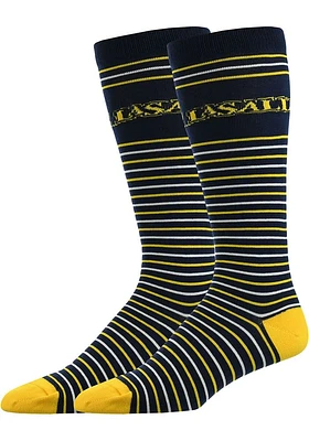 La Salle Explorers Stripe Mens Dress Socks