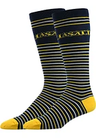 La Salle Explorers Stripe Mens Dress Socks