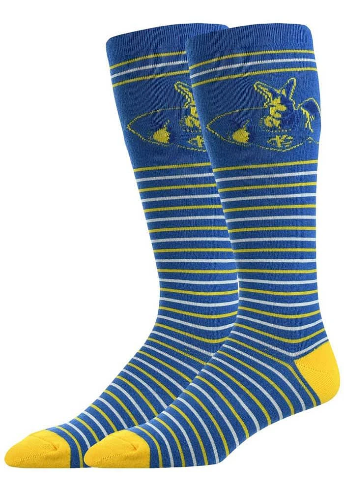 UMKC Roos Stripe Mens Dress Socks