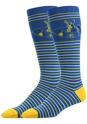UMKC Roos Stripe Mens Dress Socks