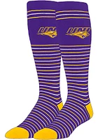 Northern Iowa Panthers Stripe Mens Dress Socks