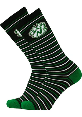Northwest Missouri State Bearcats Stripe Mens Dress Socks