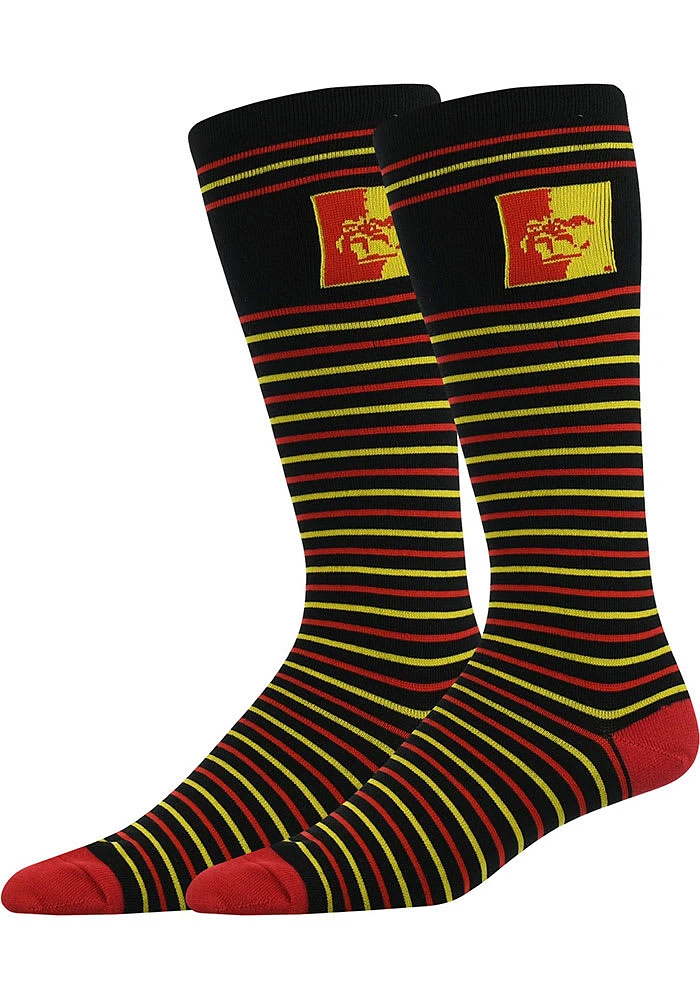 Pitt State Gorillas Stripe Mens Dress Socks