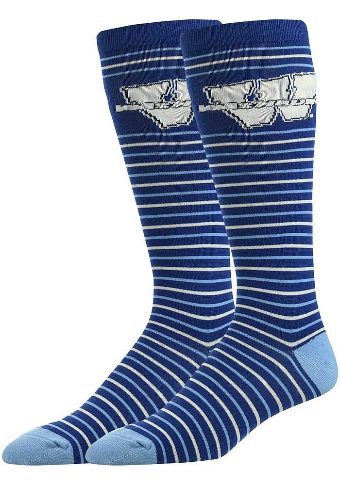Washburn Ichabods Stripe Mens Dress Socks