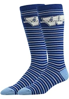 Washburn Ichabods Stripe Mens Dress Socks