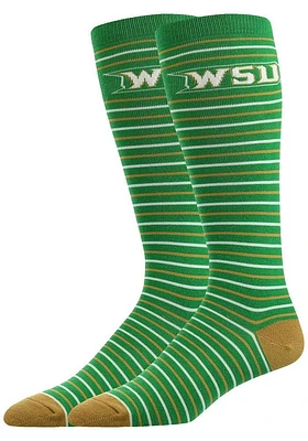 Wright State Raiders Stripe Mens Dress Socks