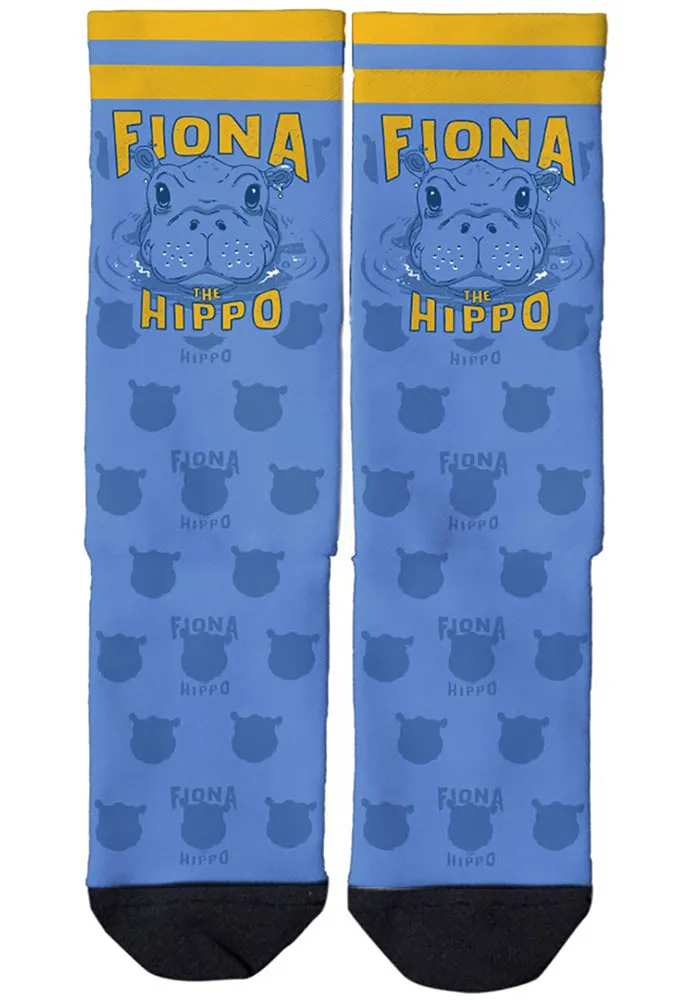 Cincinnati Fiona the Hippo Mens Dress Socks