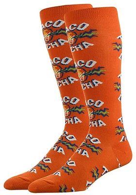 Manhattan Taco Lucha Allover Mens Dress Socks