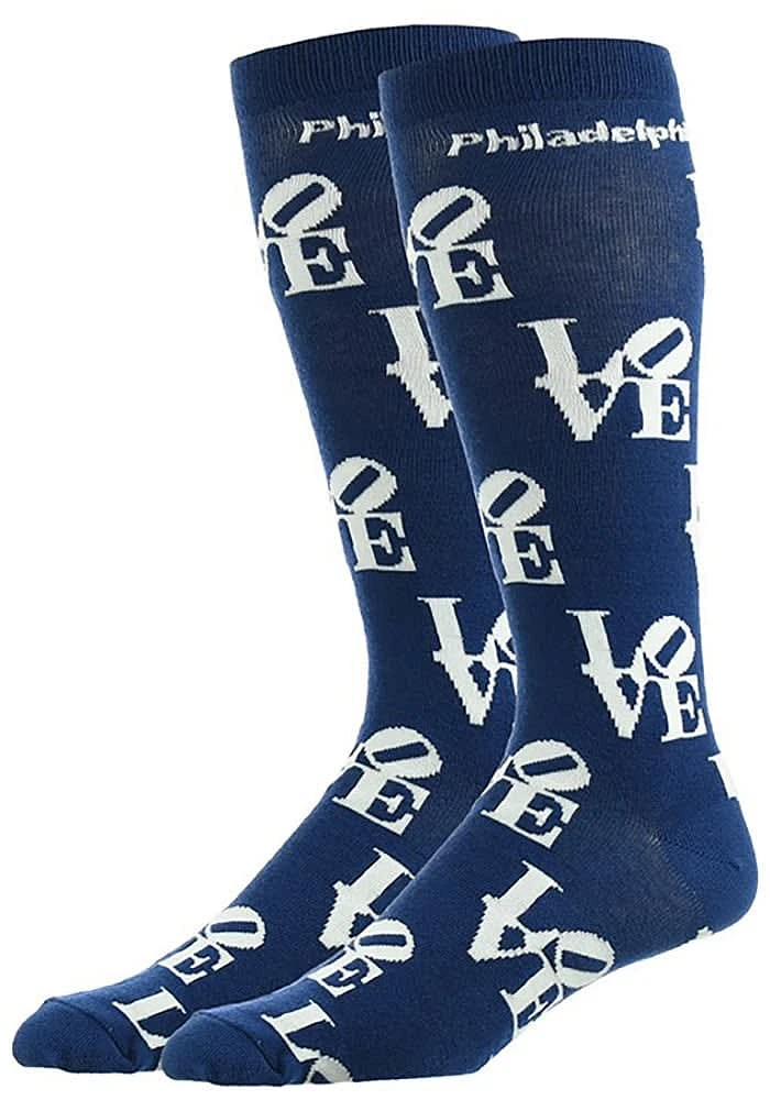 Philadelphia Love Mens Dress Socks