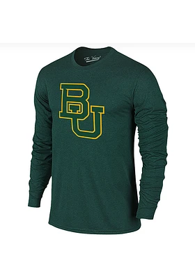 Baylor Bears Green Primary Team Logo Long Sleeve Fashion T Shirt