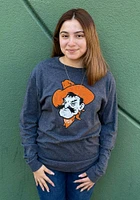 Oklahoma State Cowboys Black Alternate Logo Long Sleeve Fashion T Shirt