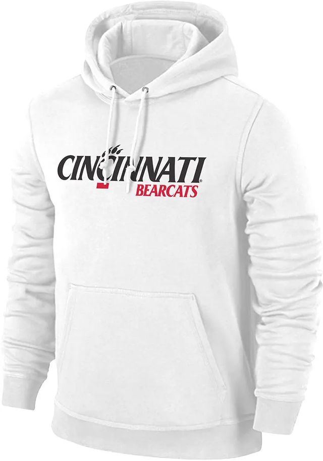 Cincinnati Bearcats Mens Team Wordmark Long Sleeve Hoodie