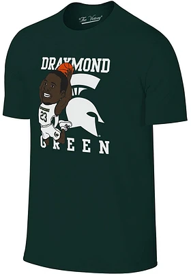 Draymond Green Michigan State Spartans Bobblehead Short Sleeve Player T Shirt