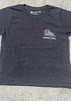 Kansas Jayhawks Black Cradle of Basketball Short Sleeve Fashion T Shirt