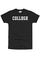 Rally Black College Short Sleeve T Shirt