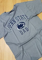 Penn State Nittany Lions Grey Dad Short Sleeve Fashion T Shirt