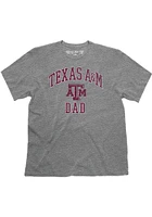 Texas A&M Aggies Grey Dad Short Sleeve Fashion T Shirt