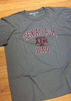 Texas A&M Aggies Grey Dad Short Sleeve Fashion T Shirt