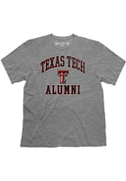 Texas Tech Red Raiders Grey Alumni Short Sleeve Fashion T Shirt