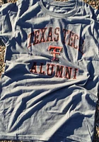 Texas Tech Red Raiders Grey Alumni Short Sleeve Fashion T Shirt