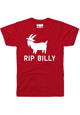 Rally Chicago Red RIP Billy Short Sleeve Fashion T Shirt