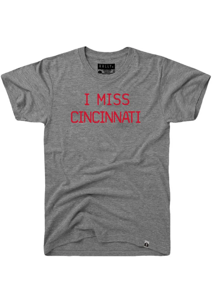 Rally Cincinnati I Miss Short Sleeve T Shirt