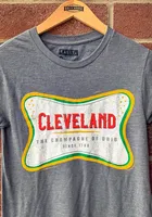 Rally Cleveland Grey The Champagne Of Ohio Short Sleeve T Shirt