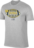 Michigan Wolverines 2022 College Football Playoff Bound Short Sleeve Fashion T Shirt