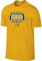 Michigan Wolverines 2022 College Football Playoff Bound Short Sleeve Fashion T Shirt