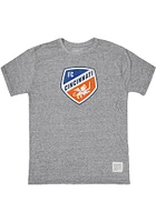 FC Cincinnati Grey Crest Short Sleeve Fashion T Shirt