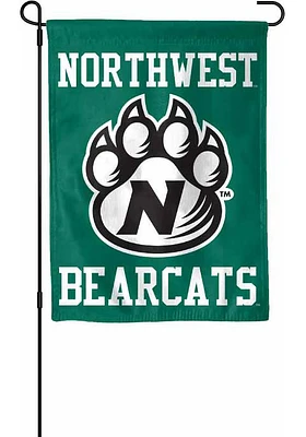 Northwest Missouri State Bearcats 13x18 Green Garden Flag - Green