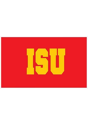 Iowa State Cyclones 3x5 Red Grommet Silk Screen Grommet Flag - Cardinal
