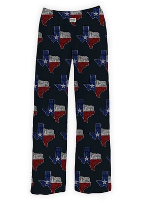 Texas Mens Black Armadillio Sleep Pants