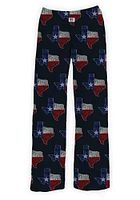 Texas Mens Black Armadillio Sleep Pants