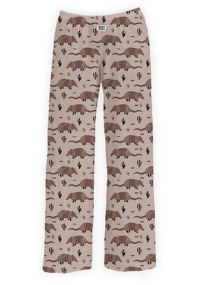 Texas Mens Tan State Shape Flag Sleep Pants