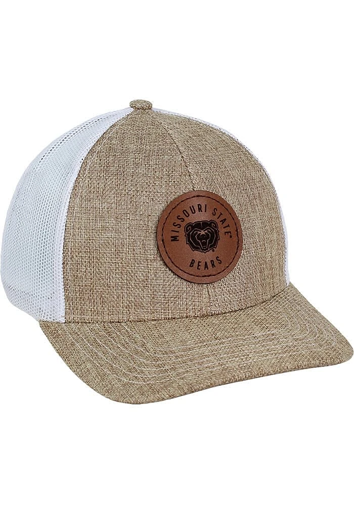 Missouri State Bears Pregame Trucker Adjustable Hat - Tan