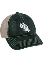 North Texas Mean Green Wharf Meshback Adjustable Hat - Green