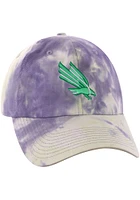 North Texas Mean Green Ashbury Tie Dye Adjustable Hat - Green