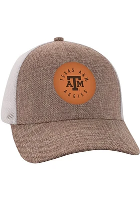 Texas A&M Aggies Pregame Trucker Adjustable Hat - Tan