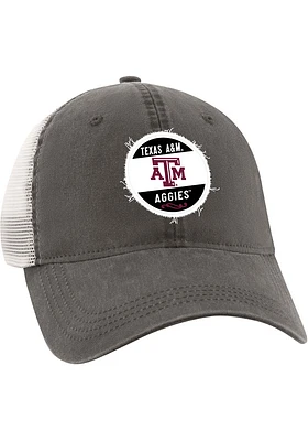 Texas A&M Aggies Grey Captiva Meshback Youth Adjustable Hat