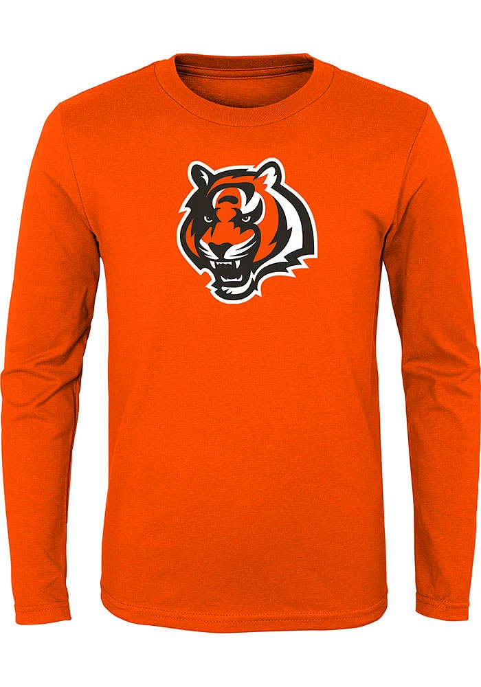 Cincinnati Bengals Youth Orange Long Sleeve T-Shirt