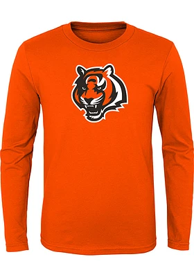 Cincinnati Bengals Youth Orange Long Sleeve T-Shirt