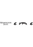 Washington State Cougars 30x16 Fire Pit
